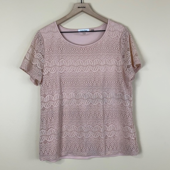 𝅺calvin Klein Tee - Picture 1 of 4